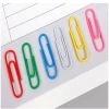 Creative cylindrical colored paper clips, document storage, office supplies, binding stationery, paper clips box wholesale Item Picture